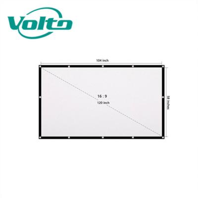 China Projector Screen Foldable Projector Screen 80