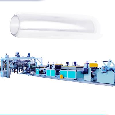 China PET Bottle Flakes Extrusion Line , Biodegradable Transparent Blister PET Sheet Extruder for sale