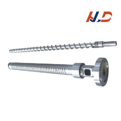 China Single Screw Twin Screw Extruder Screw And Barrel , Extruder Machine Parts Screw for sale