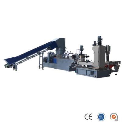 China Single Screw PP Granulator Machine Plastic Recycled Extruder 120mm PLC Control for sale