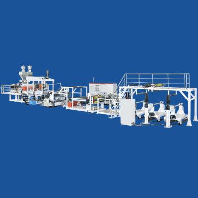 China One Layer PP HIPS GPPS PE Plastic Sheet Extruder Machine 300kg/h OEM Customized for sale