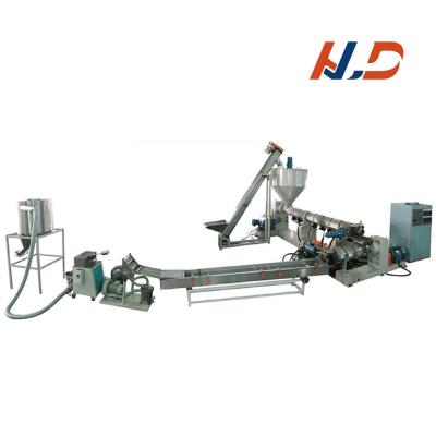 China PLC Control Two Stage Extruder System For PVC PE Cross Linking Granulating for sale