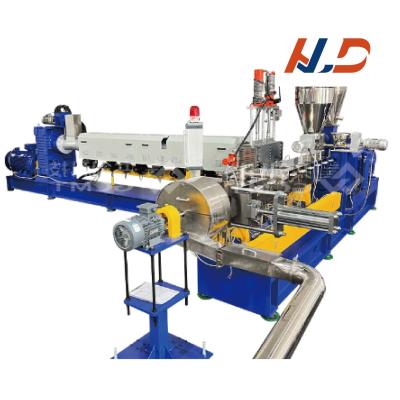 China Double Stage PVC Plastic Granule Extruder Line , Pvc Granulating Extruder Customized for sale