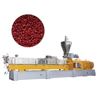 China 100kg/h Masterbatch Machine Twin Screw Extruder , Plastic Granulating Machine for sale