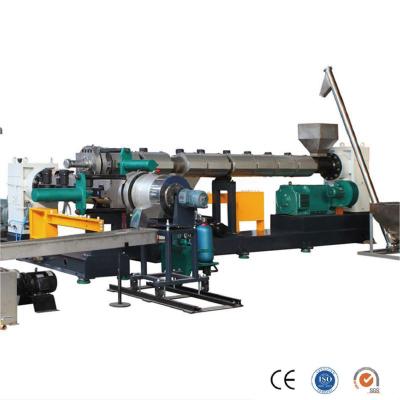 China Waste TY HDPE/PE/PP LDPE PP PE PS Single Screw Pelletizing Extruder Pelletizer Line for sale