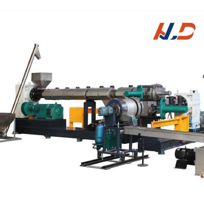 China Versatile Single Screw Extruder For Recycling HDPE, LDPE, PP, PET And ABS Plastic Waste for sale