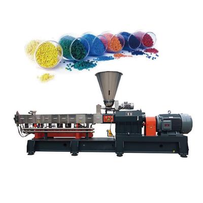 China Waterstrookgranulatie PP/PE+20%-80% CaCO3 Filler Masterbatch Compounding Granules Extruder Machine for Filler Te koop