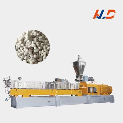 China Efficient Twin-Screw Extruder for Consistent Plastic Masterbatch Production for sale