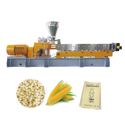 China Nanjing Henglan de Fabrik Direktverkauf Kunststoff Biologisch abbaubare Granulator Extruder für HDPE PE PVC LDPE PET450~750kg/h zu verkaufen