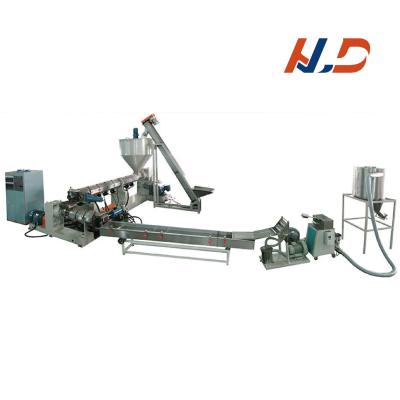 China Nanjing Henglande PP PE PVC Plastic Two Stage Extruder , Plastic Pelletizing Equipment CE Standard for sale