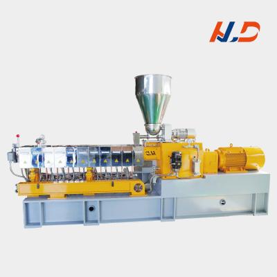 China Flexible Twin-Screw Extruder Granulator For Producing Plastic Pellets From PVC And PE for sale