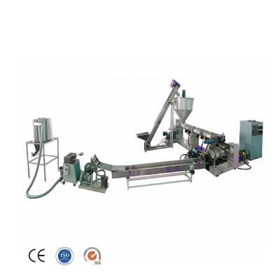 China HLD Factory 300~500kg/H TSC Compounds Two Stage Extruder Machine For Pelletizing Line for sale