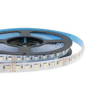 China LANDSCAPE Customized 5 in 1DC24V SMD 5050 RGB Waterproof Outdoor Strip Tape Light WW TDC LED 84LEDs 96LEDs for sale