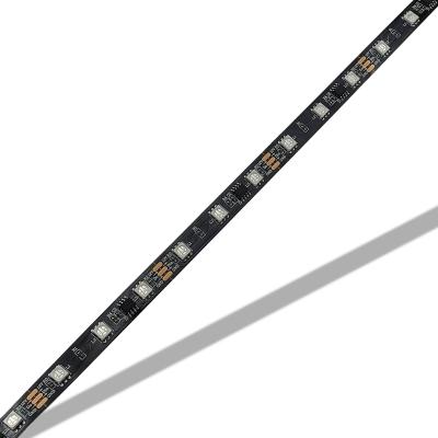 China interior & WS2812B WS2812 60leds/m Pixels 300leds 5m RGB Digital LED Strip Outdoor Flexible Dream Color Led Pixel Strip for sale