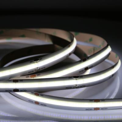 China interior & DC12V 24V 14W 528LEDs/M Outdoor High Density Linear LED Ribbon Light COB LED Flexible Strip Light for sale