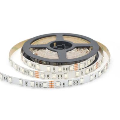 China LANDSCAPE SMD 5050 72LEDs/M Single Color RGB Flexible Led Strip Rope Strip 5M/Reel DC12V 24V for sale