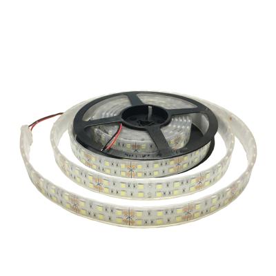 China LANDSCAPE double row led strip light 5050 ip20/65/67/68 24v 12v 5m/roll 120leds/m single color for sale