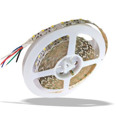 China Hotel 120 leds/m 12V digital dream magic color RGB led strip double row WS2811 DMX512 IC for sale