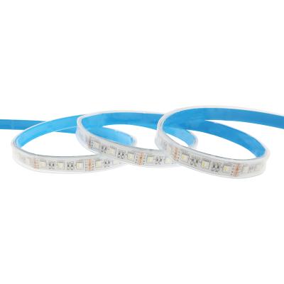 China LANDSCAPE RGBW 4 Chips In Flex Pure Copper Material 5050 Silicone 5050 SMD RGBW Waterproof Led Strip 1LED Color 12mm for sale