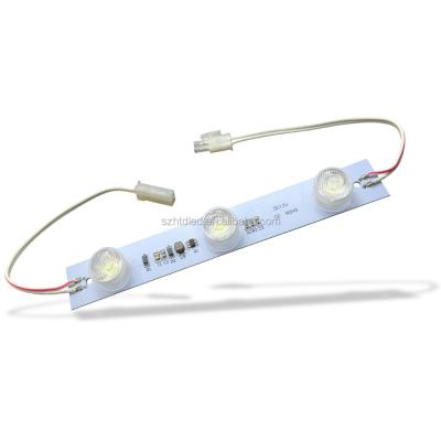 China MCPCB+PC Lens Led Hot Sale 6W Outdoor Diffuse Lighters Reflector Light Linear Led Strip Light With Lens for sale