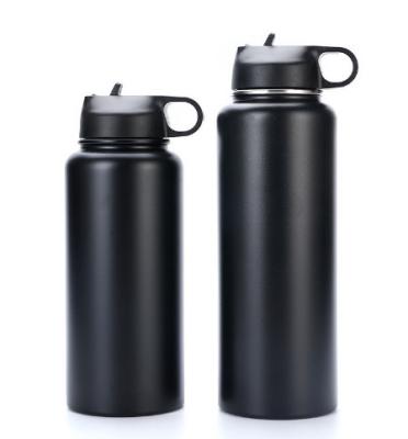 China Sustainable Custom Printed Vacuum Insulated Stainless Steel Water Bottle With Lid for sale