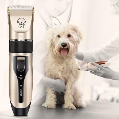 China Professional Viable USB Rechargeable Pet Grooming Clipper Groomer Kit and Low Noise Battery Pet Hair Trimmer Clipper for sale