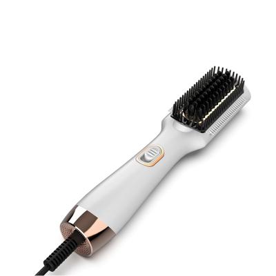 China Amazon Hot Sale Hair Straightener Comb Ionic Product 3 IN 1 Temperature Adjust Anion Blower Hot Negative Ions Hair Dryer for sale