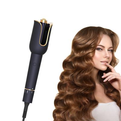 China Professional Ceramic Wavy Automatic Rotating Iron Ion Curling Rollers 360 Negative Hair Curler Wave Formers Negative Hair Curler for sale