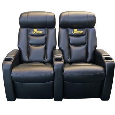 China Modern Customizable Luxury Logo VIP Cinema Chair Recliner For VIP Room for sale