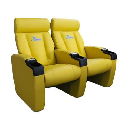 China Modern Custom Logo Business Style Cinema Armchair Cinema Seating For Hotel for sale