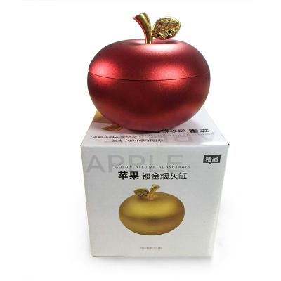 China Easy Clean Christmas Eve Christmas Gift Apple Ashtray And Apple Jewelry Box for sale