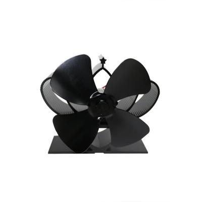 China Modern Mini Patent Design Eco Heat Powered Stove Fan Fits For Narrow Stove Space for sale