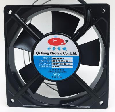 China Refrigerator 110v 220v 380v AC Fan 120 X 120 X.25 Mm 120mm Axial Fan for sale