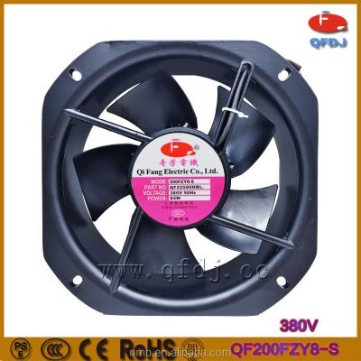 China Metal Blades 380v High Performance 22580 AC Fan Plastic AC Electrice 200fzy8-s Current Type for sale