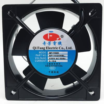 China Processor QIFANG 11025 industrial ac fan 220 volt 110mm coling axial fan for sale