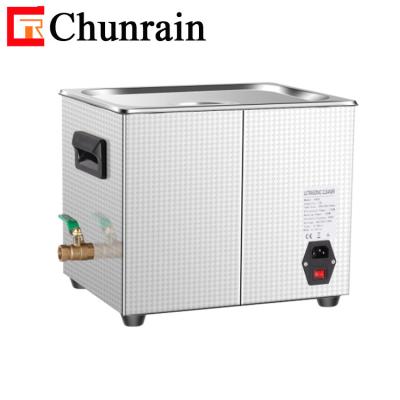 China Chunrain CR-040S 10L Ultrasound Cleaning Machine With Degas And Semiwave For Cleaning Hardware Parts for sale