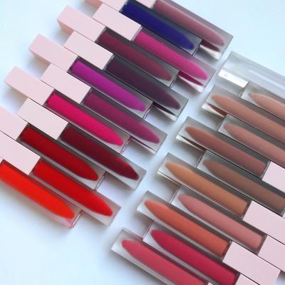 China Waterproof NO LOGO MACTING Waterproof Private Label Liquid Gold Make Your Own Brand Logo Matte Lipstick Custom for sale