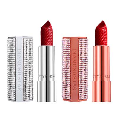 China MACTING Logo Privately Label Korean Diamonds Waterproof Custom Shine Matte Lipstick Set for sale