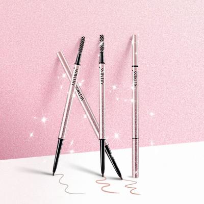 China MACTING Waterproof Private Label Brow Ultra Thin Definition Eyebrow Pencil with Eyebrow Brush for sale