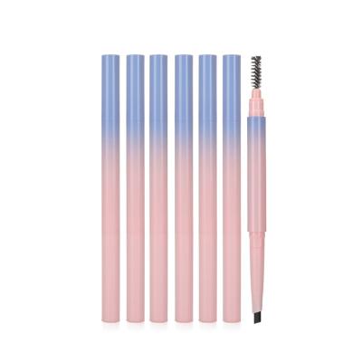 China MACTING LOGO Private Label Waterproof Luxury Custom Automatic Double Headed Eyebrow Pencil With Brush Brow for sale