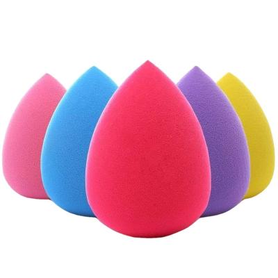 China Cosmetic Makeup Blender Teardrop Sponge Latex MACTING Powder Puff Powder Beauty Foundation Facial Free Sponge for sale