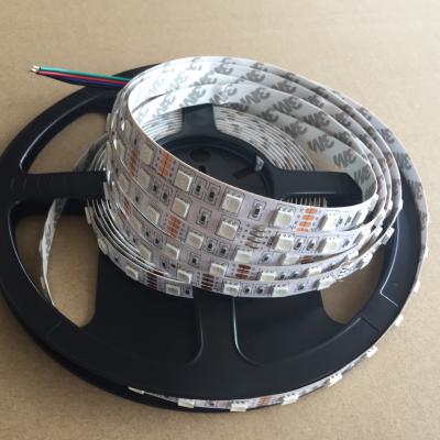 China Garden Christmas Decoration SMD 5050 RGB 60 leds/m Strip Light RGB 6 pin led strip for sale