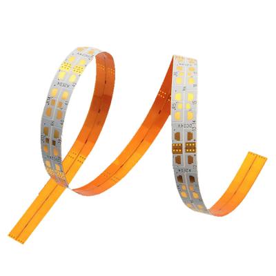 China Hot Selling High Quality Dip Gold Custom Copper Calendering Strip Rolled Flexible Copper LED Strip FPC Light Board for sale