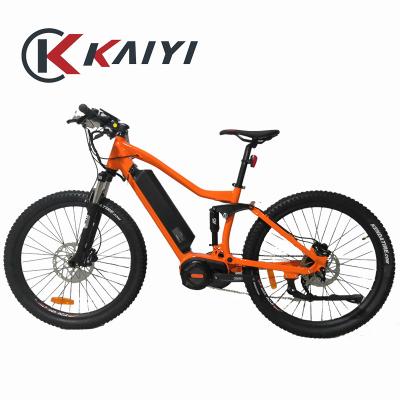 China Aluminum alloy KAIYI 1000w 48V 52V pasion e bike mountain bike retro china electric bike for sale