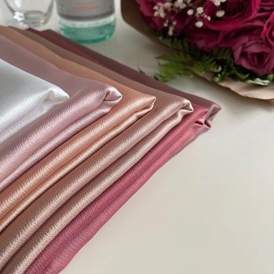 China Pretty Good Girl Factory Wholesaler Bubble Satin Long Silk Headwear Dubai Hijab&shawls Popular Pure Satin Plain Eyelash Edge for sale