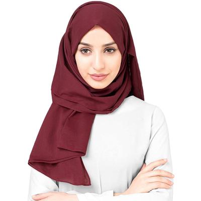 China New Style Soft Touch Feeling Women Fashion Women Hijab Ethnic Muslim 100% Cotton Hijab Scarf Simple Cotton Tank Top for sale