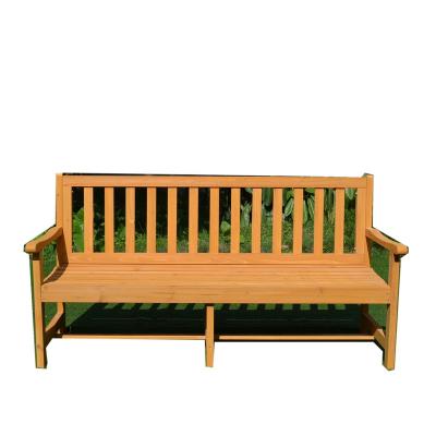 China Amazon Weather Resistant Backyard School Slat Seat Outdoor Rustic Stylish Cheap Ergonomic Seating Garden Park Bench Wooden Chair for sale