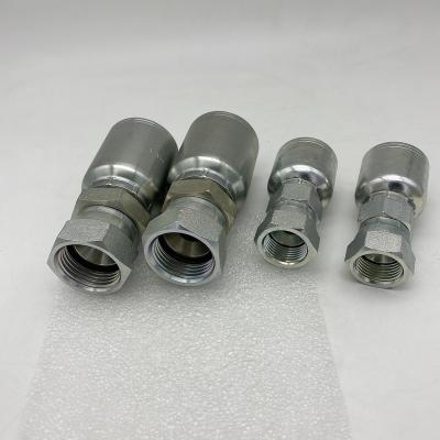 China Connection Hydraulic Fittings 26711D JIC Female Hex Double Hose Pipes And Hydraulic Fittings One Piece Hose Fittings for sale