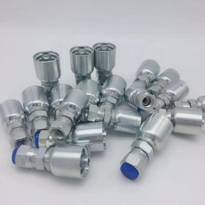 China Construction Machinery 22618-04-04 Female Good Quality BSP JIC One Piece Hydraulic System Fitting Reusable Straight Reusable Hydraulic Hose Fittings for sale