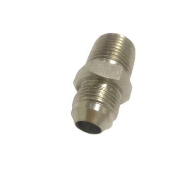 China High Quality Hydraulic Stainless Steel 1JN Hydraulic Adapter 1JN Tube Connector JIC NPT Carbon Steel Hose Fitting Male Fitting Adapter for sale